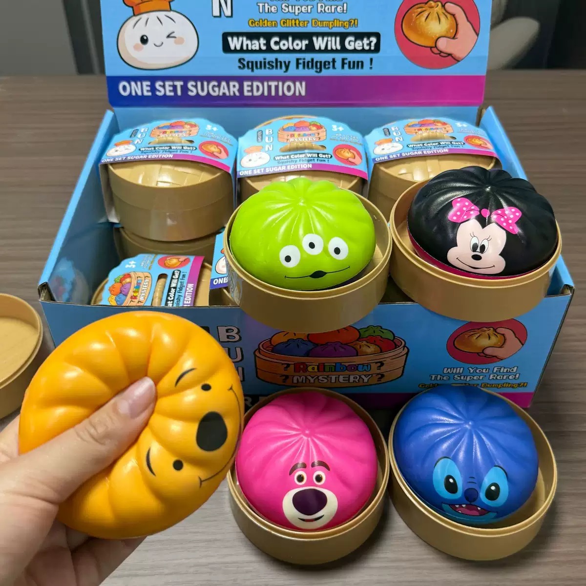 Kids Toys 3 Year Old - ของเล่นคลายเครียดแบบบีบ ดนตรีบรรเลง คืนตัวช้า จำลองเสี่ยวหลงเป่า ของตกแต่งโต๊ะทำงาน ของขวัญสร้างสรรค์สำหรับออฟฟิศ