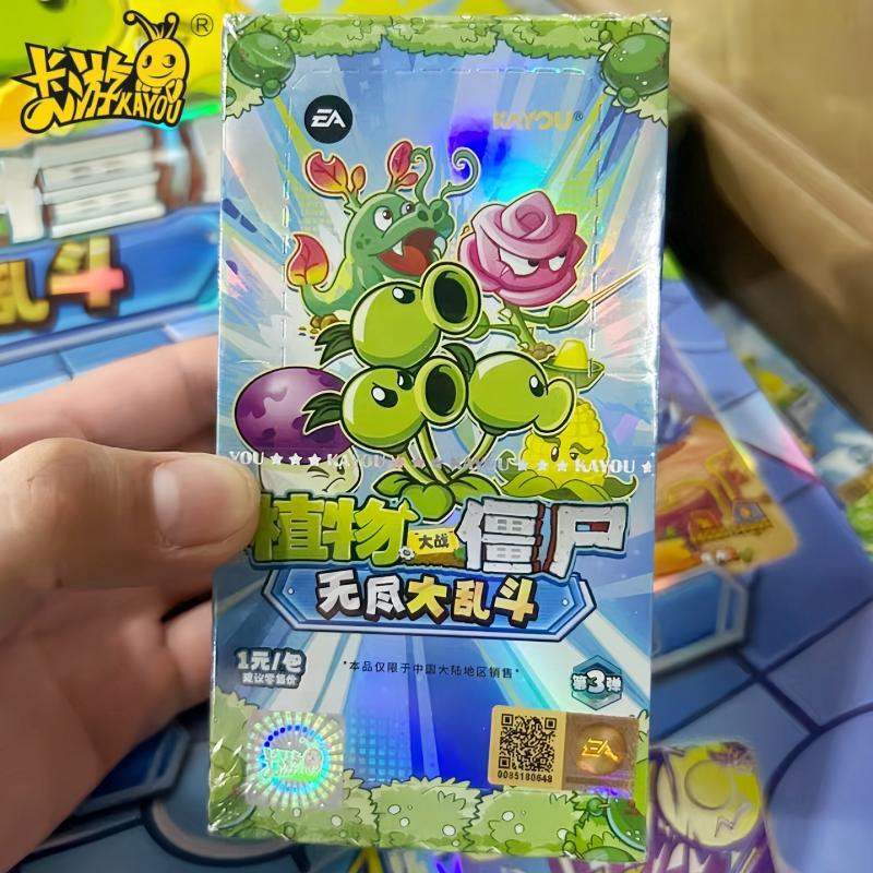 Kids Zombie Toys - พืช KAYOU ของแท้เทียบกับ การ์ดซอมบี้การเดินทางตามธรรมชาติที่ยอดเยี่ยมไม่มีที่สิ้นสุด Chao Series