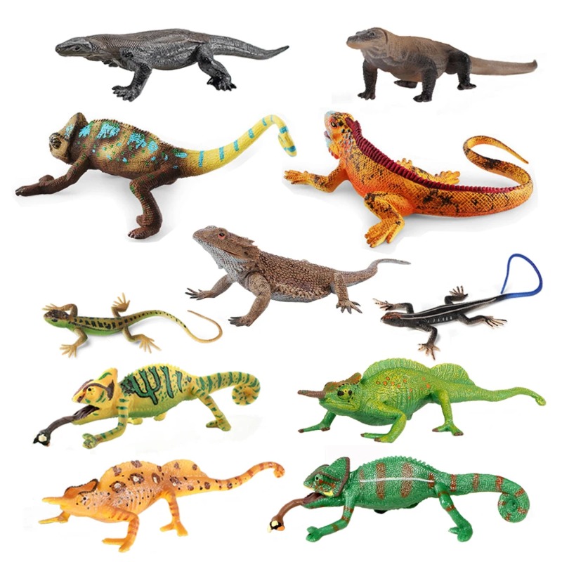 Kids Toys Reviews - ฟิกเกอร์กิวอาน่า ของเล่นกิ้งก่าเปลี่ยนสี ฟิกเกอร์สัตว์เลื้อยคลาน ฟิกเกอร์อนิเมะ ฟิกเกอร์สัตว์พลาสติก ของเล่นและเกมสำหรับเด็ก