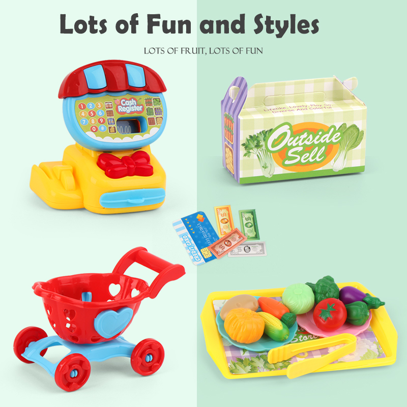 เครื่องคำนวณเงินสดของเล่นสำหรั - Toy Cash Register บทวิจารณ์และราคา