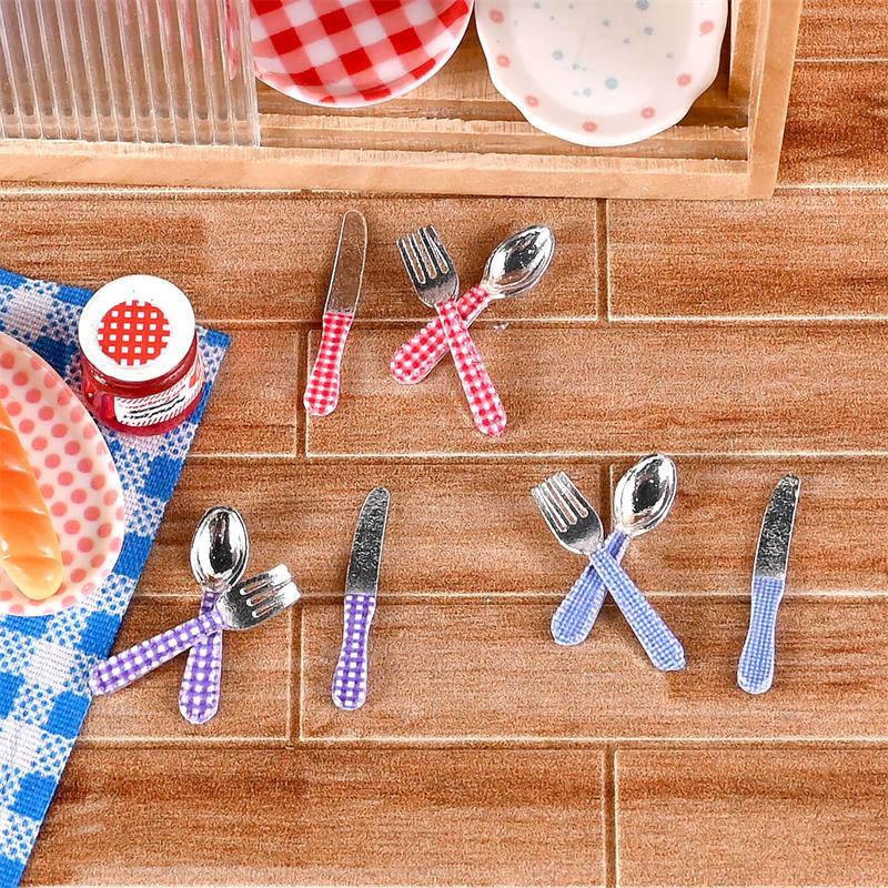 3 ชุด Dollhouse Miniature KITC - Kids Toys Kitchen Set บทวิจารณ์และราคา